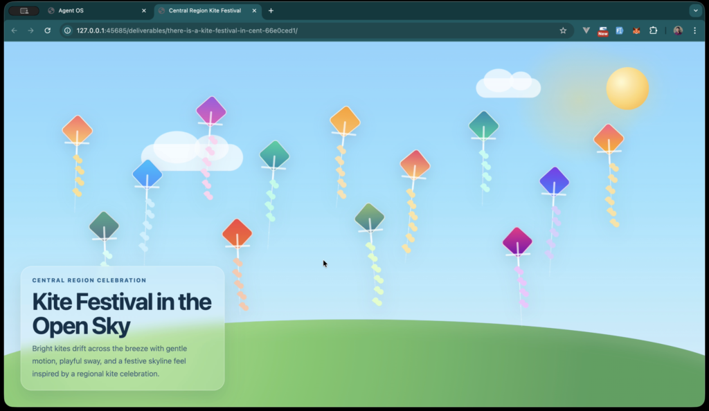 AgentOS — Multi-Agent Orchestration Platform Built on OpenClaw screenshot